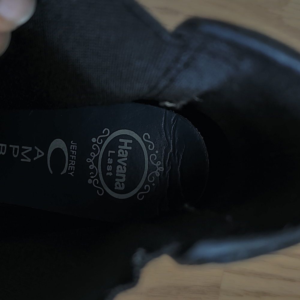 Jeffrey Campbell 'Stormy' Rain Boot (Women) Color: Black Matte - Picture 7 of 8